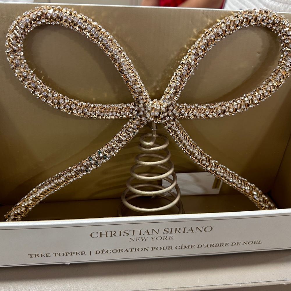 Christian Siriano Ribbon Tree Topper